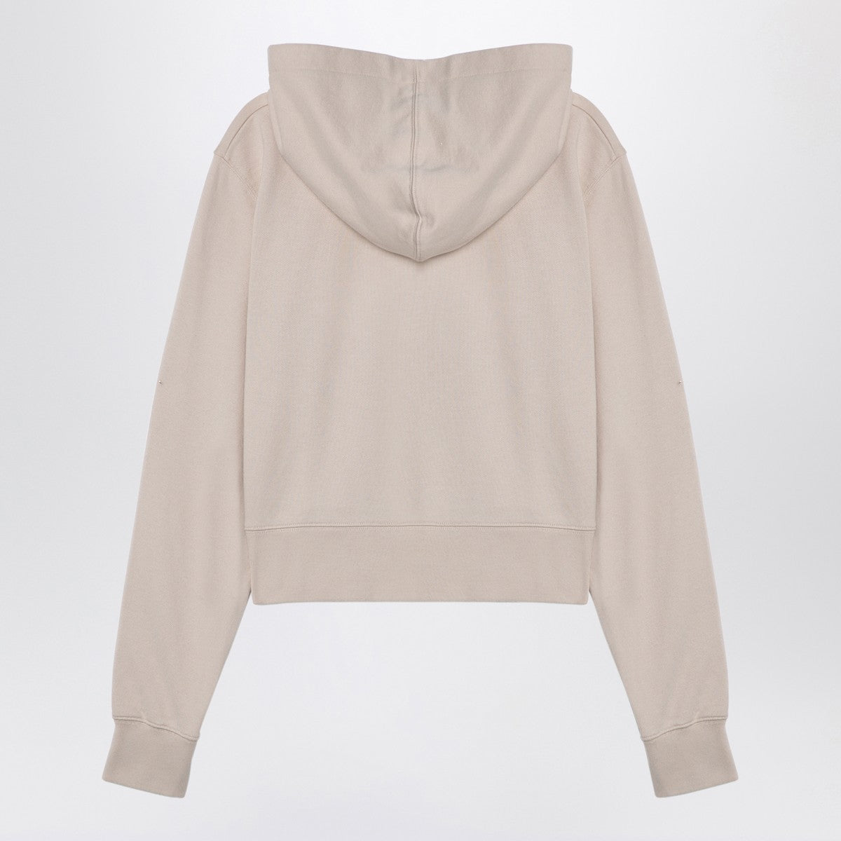 Palm Angels Logo hoodie light beige
